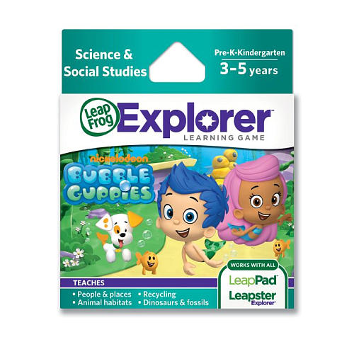 LEAPFROG Explorer Software Learning Game: Nickelodeon Bubble Guppies